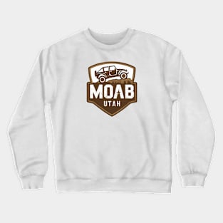 Moab Utah 4x4 Off Road Crewneck Sweatshirt